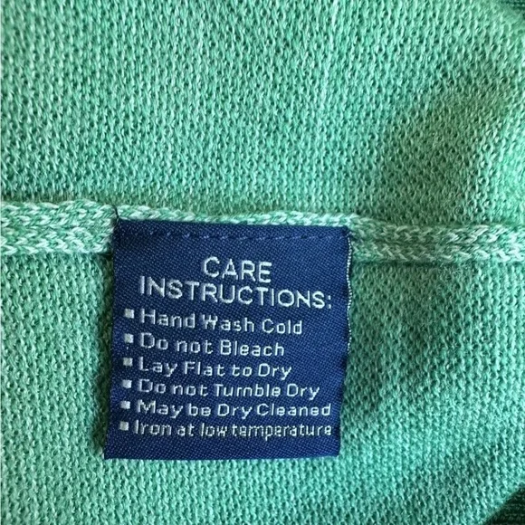 Men Augusta National Clubhouse Quarter Zip Up Made In Italy Masters wool vest M - Picture 7 of 9